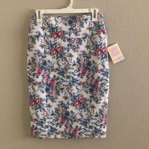 NWT LuLaRoe Cassie White Floral